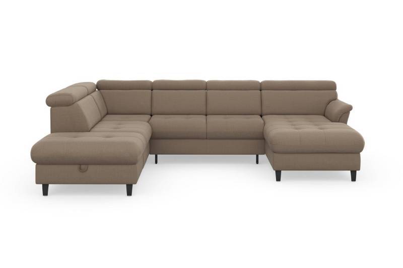 sit&more Wohnlandschaft Marano U-Form, inklusive Kopfteilverstellung, wahlweise mit Bettfunktion, Bettkasten sit&more Wohnlandschaft Marano U-Form, inklusive Kopfteilverstellung, wahlweise mit Bettfunktion, Bettkasten von sit&more