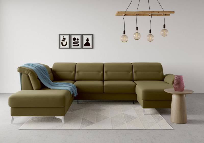 sit&more Wohnlandschaft Sinatra U-Form, optional mit Kopfteilverstellung und Armteilfunktion etc. von sit&more