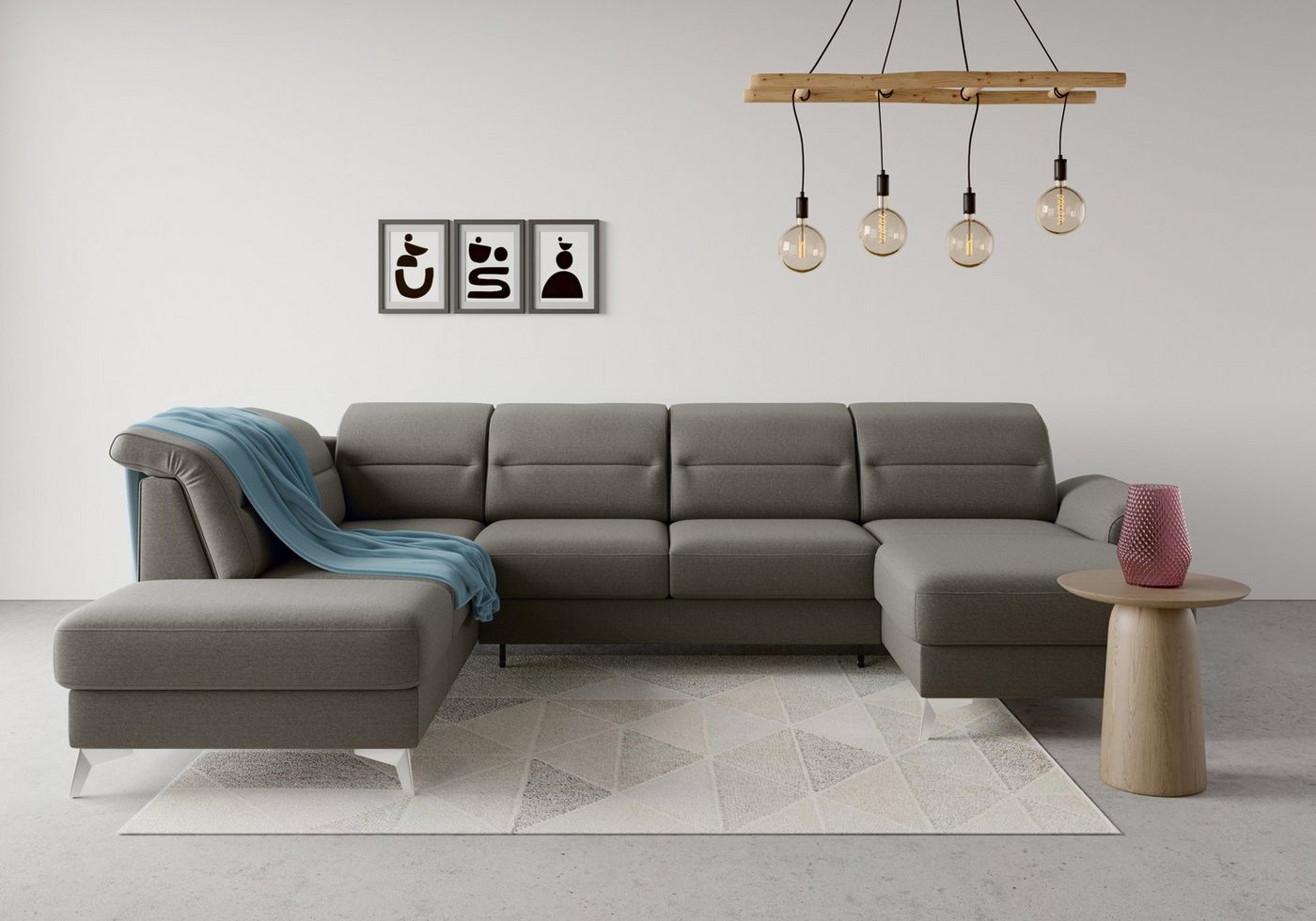 sit&more Wohnlandschaft Sinatra U-Form, optional mit Kopfteilverstellung und Armteilfunktion etc. sit&more Wohnlandschaft Sinatra U-Form, optional mit Kopfteilverstellung und Armteilfunktion etc. von sit&more