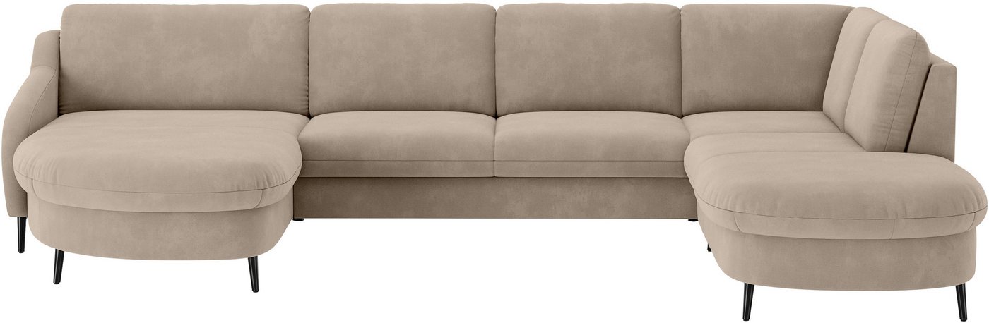 sit&more Wohnlandschaft Soul U-Form, wahlweise mit Bett und Bettkasten sit&more Wohnlandschaft Soul U-Form, wahlweise mit Bett und Bettkasten von sit&more