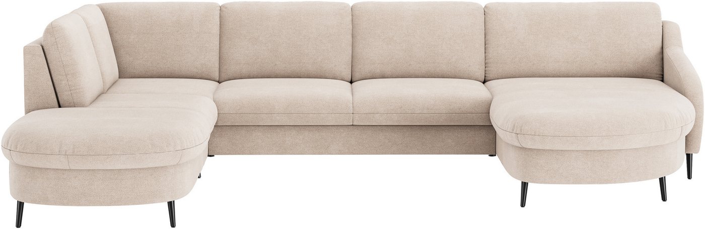 sit&more Wohnlandschaft Soul U-Form, wahlweise mit Bett und Bettkasten sit&more Wohnlandschaft Soul U-Form, wahlweise mit Bett und Bettkasten von sit&more