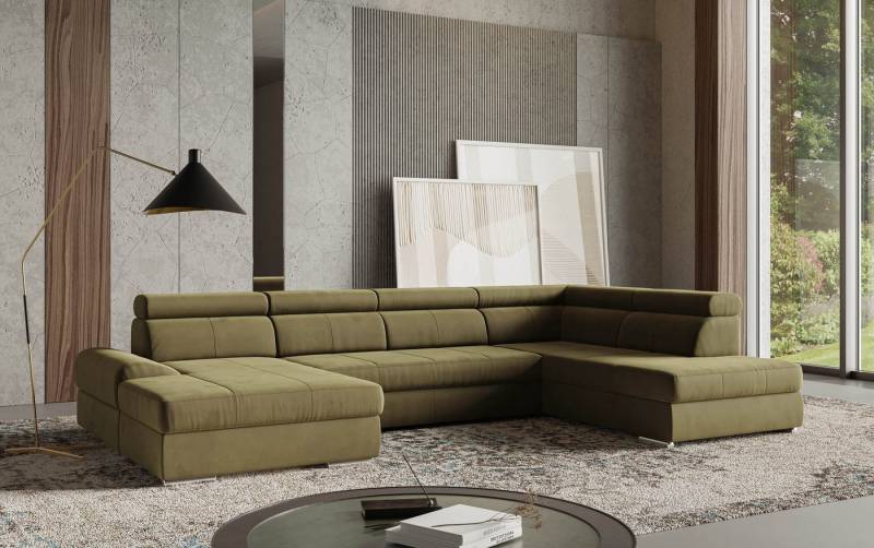 sit&more Wohnlandschaft U-Form, mit verstellbaren Kopfteilen, wahlweise mit Bettfunktion sit&more Wohnlandschaft U-Form, mit verstellbaren Kopfteilen, wahlweise mit Bettfunktion von sit&more