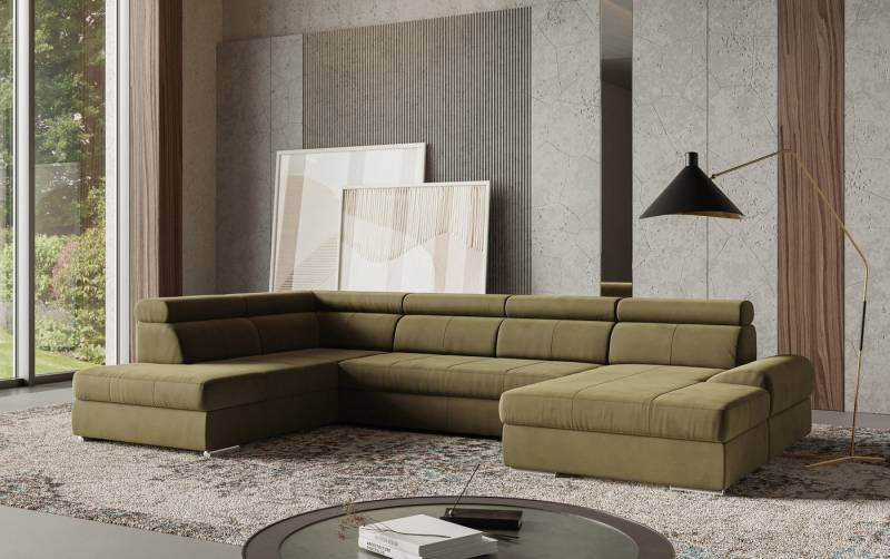 sit&more Wohnlandschaft U-Form, mit verstellbaren Kopfteilen, wahlweise mit Bettfunktion von sit&more