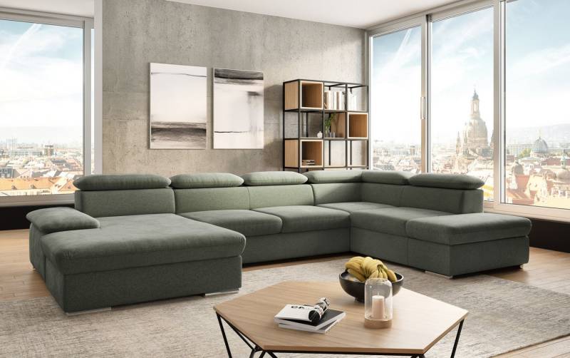 sit&more Wohnlandschaft Valantine U-Form, B: 349 cm, mit Arm- & Kopfteilverstellung, optional mit Bettfunktion sit&more Wohnlandschaft Valantine U-Form, B: 349 cm, mit Arm- & Kopfteilverstellung, optional mit Bettfunktion von sit&more