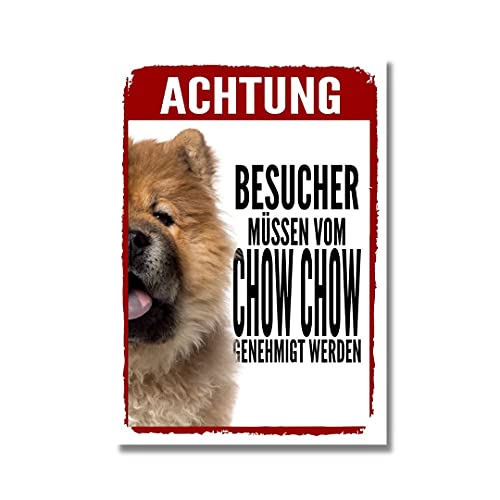 Chow Chow Genehmigung Dog Schild Spruch Türschild Hundeschild Warnschild Geschenkidee Sicherheitsschild Hund Privatgrundstück Hundewarnung Warnung vor dem Hund Chow Chow Genehmigung Dog Schild Spruch Türschild Hundeschild Warnschild Geschenkidee Sicherheitsschild Hund Privatgrundstück Hundewarnung Warnung vor dem Hund von siviwonder