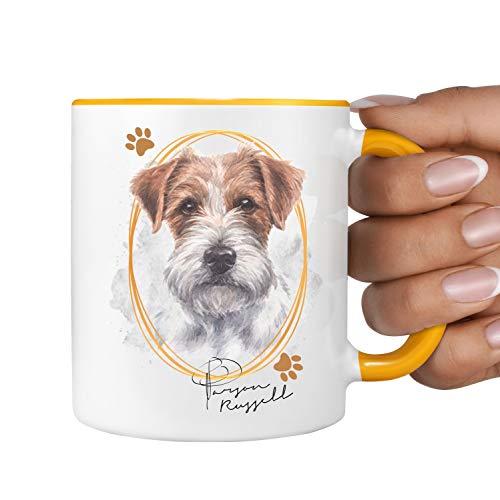 Parson Russell Terrier Tasse PRT SIGNATURE DOGS Hund Motiv Hundemotiv Kaffee von siviwonder
