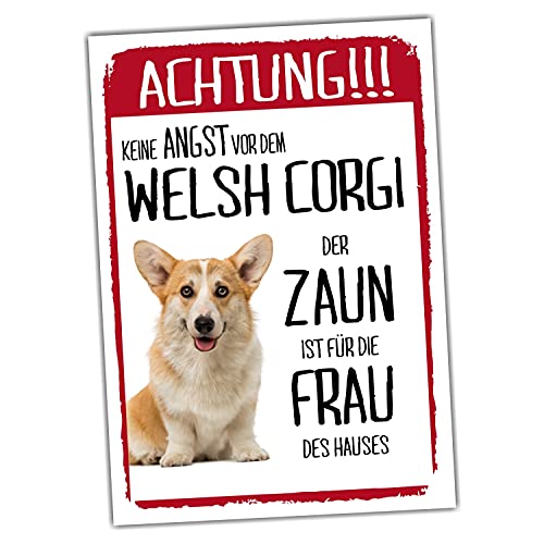 Welsh Corgi Dog Schild Achtung Zaun Frau Spruch Türschild Hundeschild Warnschild Geschenkidee lustiger Spruch Hundemotiv Aluminium Wetterfestes Hundeschild Welsh Corgi Dog Schild Achtung Zaun Frau Spruch Türschild Hundeschild Warnschild Geschenkidee lustiger Spruch Hundemotiv Aluminium Wetterfestes Hundeschild von siviwonder