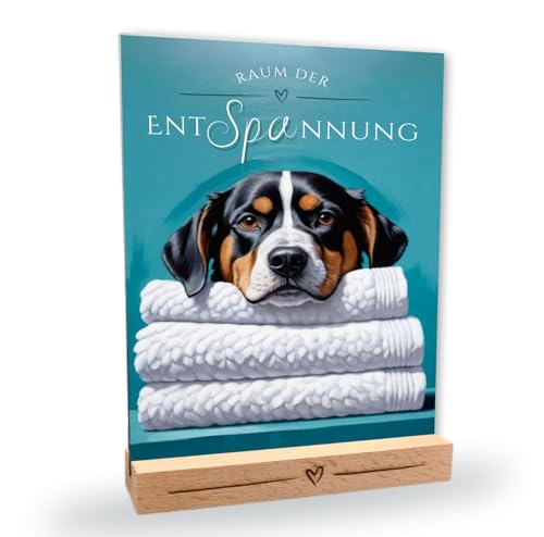 siviwonder Hundeschild Großer Schweizer Sennenhund Entspannung Dog Schild Deko Badezimmer Holzständer Geschenkidee lustiger Spruch Hundemotiv Aluminium Wetterfestes Dekoschild siviwonder Hundeschild Großer Schweizer Sennenhund Entspannung Dog Schild Deko Badezimmer Holzständer Geschenkidee lustiger Spruch Hundemotiv Aluminium Wetterfestes Dekoschild von siviwonder