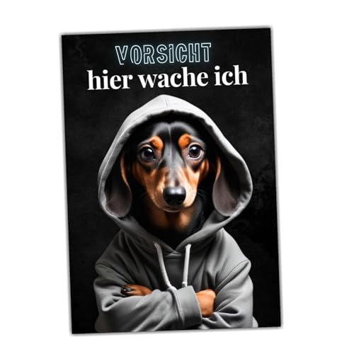 siviwonder Hundeschild Schild Vorsicht Dackel Dog Spruch Türschild Warnschild Hund Hier wache ich Teckel Geschenkidee lustiger Spruch Hundemotiv Aluminium Wetterfestes Hundeschild siviwonder Hundeschild Schild Vorsicht Dackel Dog Spruch Türschild Warnschild Hund Hier wache ich Teckel Geschenkidee lustiger Spruch Hundemotiv Aluminium Wetterfestes Hundeschild von siviwonder