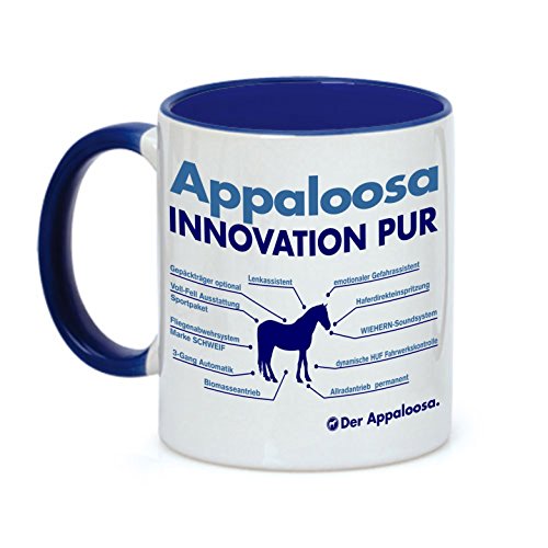 siviwonder Tasse Innovation - Appaloosa - Pferde Pferd Teileliste Pferd Kaffeebecher von siviwonder