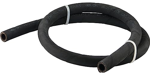 Fittingteile - Meterware Hitzebeständige Gummischläuche OLN M1L (bis +100°C) für Druckluft Kraftstoff Diesel Heizöl (Schlauch Ø innen: 11,0 mm) von siwerk