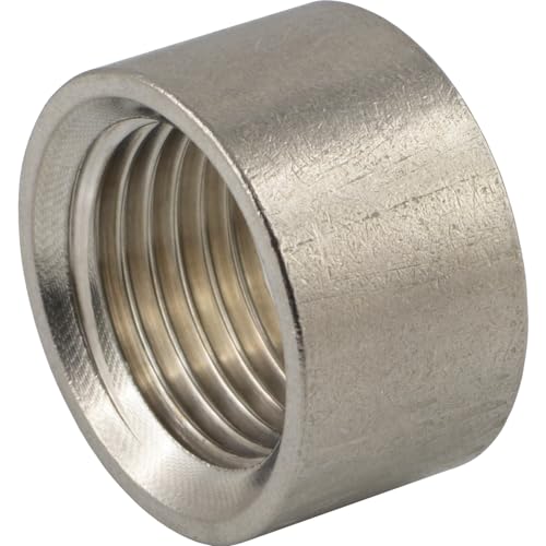 Fittingteile - Muffe zum Anschweißen Anschweißmuffe EN 10241 - DIN 2986 (Ausführung: Halb - Edelstahl/Gewinde: Rp 1-1/4") von siwerk