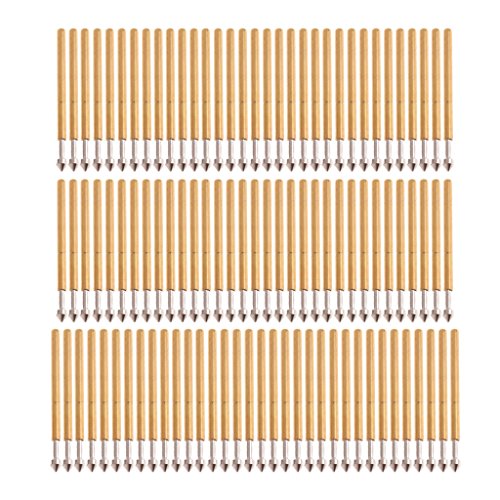siwetg P75-E2 Federtestsonde, Pogo-Stift, P75-E2, Durchmesser 1,3 mm, Länge 16,5 mm, 100 Stück von siwetg