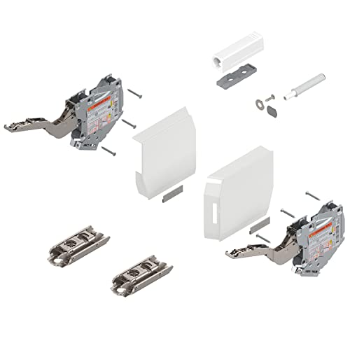 siwitec Blum AVENTOS Klappenbeschlag HK-S Komplett-Set mit TIP-ON, Soft-Close, Leistungsfaktor 960-2215, Seidenweiß siwitec Blum AVENTOS Klappenbeschlag HK-S Komplett-Set mit TIP-ON, Soft-Close, Leistungsfaktor 960-2215, Seidenweiß von siwitec