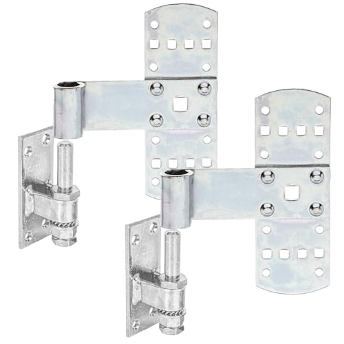 siwitec Kreuzband Kloben Set 140 x 50 mm, Stahl, 2er-Set mit Kloben, disp, Ø13 mm, höhenverstellbarer Dorn, Kreuzgehänge, Türband, Tür Scharnier Set siwitec Kreuzband Kloben Set 140 x 50 mm, Stahl, 2er-Set mit Kloben, disp, Ø13 mm, höhenverstellbarer Dorn, Kreuzgehänge, Türband, Tür Scharnier Set von siwitec