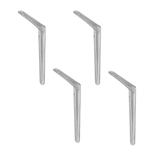 siwitec Profil-Konsole 450 x 500 mm aus Aluminium im 4er-Set, Regalwinkel mit 140 kg Traglast von siwitec