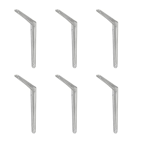 siwitec Profil-Konsole 450 x 500 mm aus Aluminium im 6er-Set, Regalwinkel mit 140 kg Traglast siwitec Profil-Konsole 450 x 500 mm aus Aluminium im 6er-Set, Regalwinkel mit 140 kg Traglast von siwitec