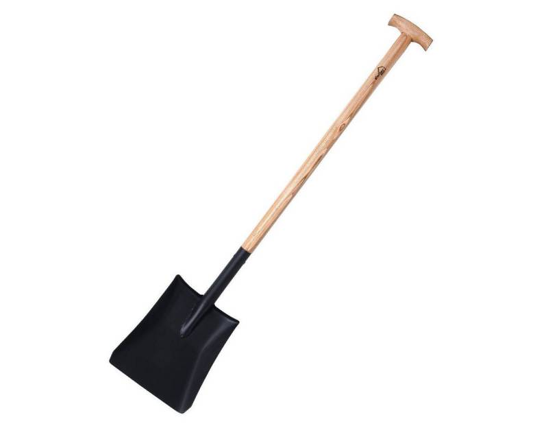 siwitec Spatengabel Schaufel mit Eschestiel Gartenschaufel SG-330 Stahl 118cm Bauschaufel, (Set, Gartengerät in gewählter Ausführung) von siwitec