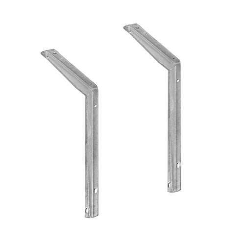 siwitec T-Profil-Konsole 300 x 400 x 40 mm aus feuerverzinktem Stahl im 2er-Set, Regalwinkel, Schwerlastkonsole mit 400 kg Traglast siwitec T-Profil-Konsole 300 x 400 x 40 mm aus feuerverzinktem Stahl im 2er-Set, Regalwinkel, Schwerlastkonsole mit 400 kg Traglast von siwitec