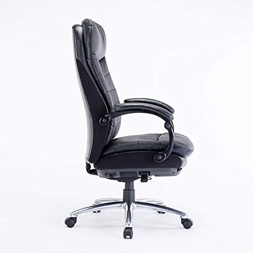 Office Chair High Back Leather Office Chair Executive Desk Computer Task Swivel Chair- Heavy Duty Metal Base, Adjustable Tilt Angle, Ergonomic Design For Lumbar Support Office Chairs For Home Lofty von sjdoPulse