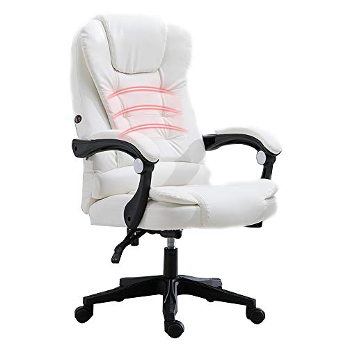 Schreibtischstuhl Für Das Homeoffice, Massage-Computer-Gaming-Stuhl, Doppelt Gepolstertes Kissen, Hohe Rückenlehne, Gaming-Schreibtischstuhl Aus Pu-Leder, Executive- Und Ergonomischer Drehstuhl, Trag Schreibtischstuhl Für Das Homeoffice, Massage-Computer-Gaming-Stuhl, Doppelt Gepolstertes Kissen, Hohe Rückenlehne, Gaming-Schreibtischstuhl Aus Pu-Leder, Executive- Und Ergonomischer Drehstuhl, Trag von sjdoPulse