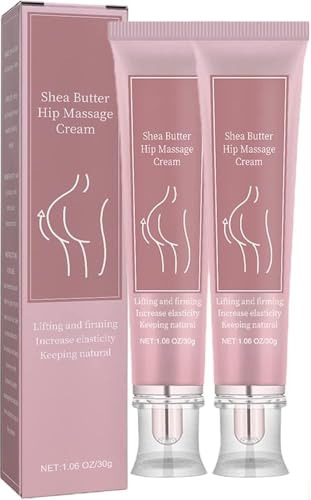 sjfscqr Po-Vergrößerungscreme, Sheabutter-Massagecreme, Po-Vergrößerungscreme für schnelles Wachstum für Frauen, Po-Straffungscreme von sjfscqr