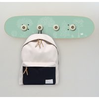 Garderobenleiste Skateboard - White Tree Dekoration Aus Skateboarding von skatehome