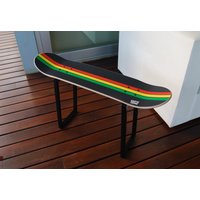 Skateboard Möbel Hocker Oder Bank - Rasta Dekoration von skatehome