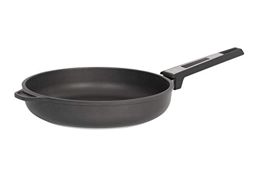 SKK 5241 Titan Induction, Guss-Bratpfanne ø 24cm, antihaft-beschichtete Pfanne, induktionsgeeignet, keramisch verstärkt, mit festem Griff, Backofen-fest, Made in Germany von SKK