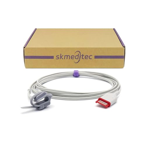 skmeditec 9,8 Fuß SpO2-Sensor, kompatibel mit Masimo Rad-97, wiederverwendbare NeonateFootWrap-Sonde skmeditec 9,8 Fuß SpO2-Sensor, kompatibel mit Masimo Rad-97, wiederverwendbare NeonateFootWrap-Sonde von skmeditec