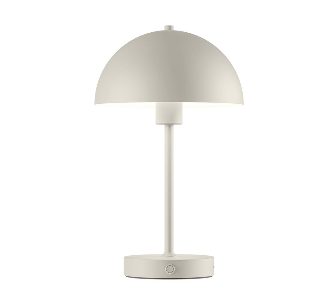 skølm Tischleuchte Aeriala mit Akku, Beige, warmweißes Licht, Nachttischlampe dimmbar, LED Tischleuchte aufladbar, Pilzform skølm Tischleuchte Aeriala mit Akku, Beige, warmweißes Licht, Nachttischlampe dimmbar, LED Tischleuchte aufladbar, Pilzform von skølm