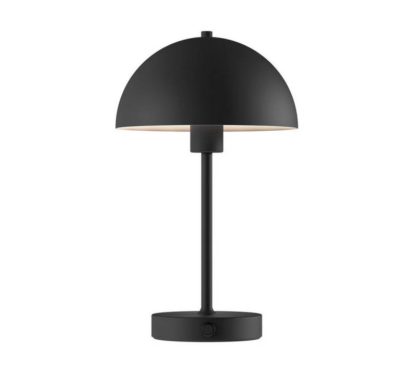 skølm Tischleuchte Aeriala mit Akku, Schwarz, warmweißes Licht, Nachttischlampe dimmbar, LED Tischleuchte aufladbar, Pilzform skølm Tischleuchte Aeriala mit Akku, Schwarz, warmweißes Licht, Nachttischlampe dimmbar, LED Tischleuchte aufladbar, Pilzform von skølm