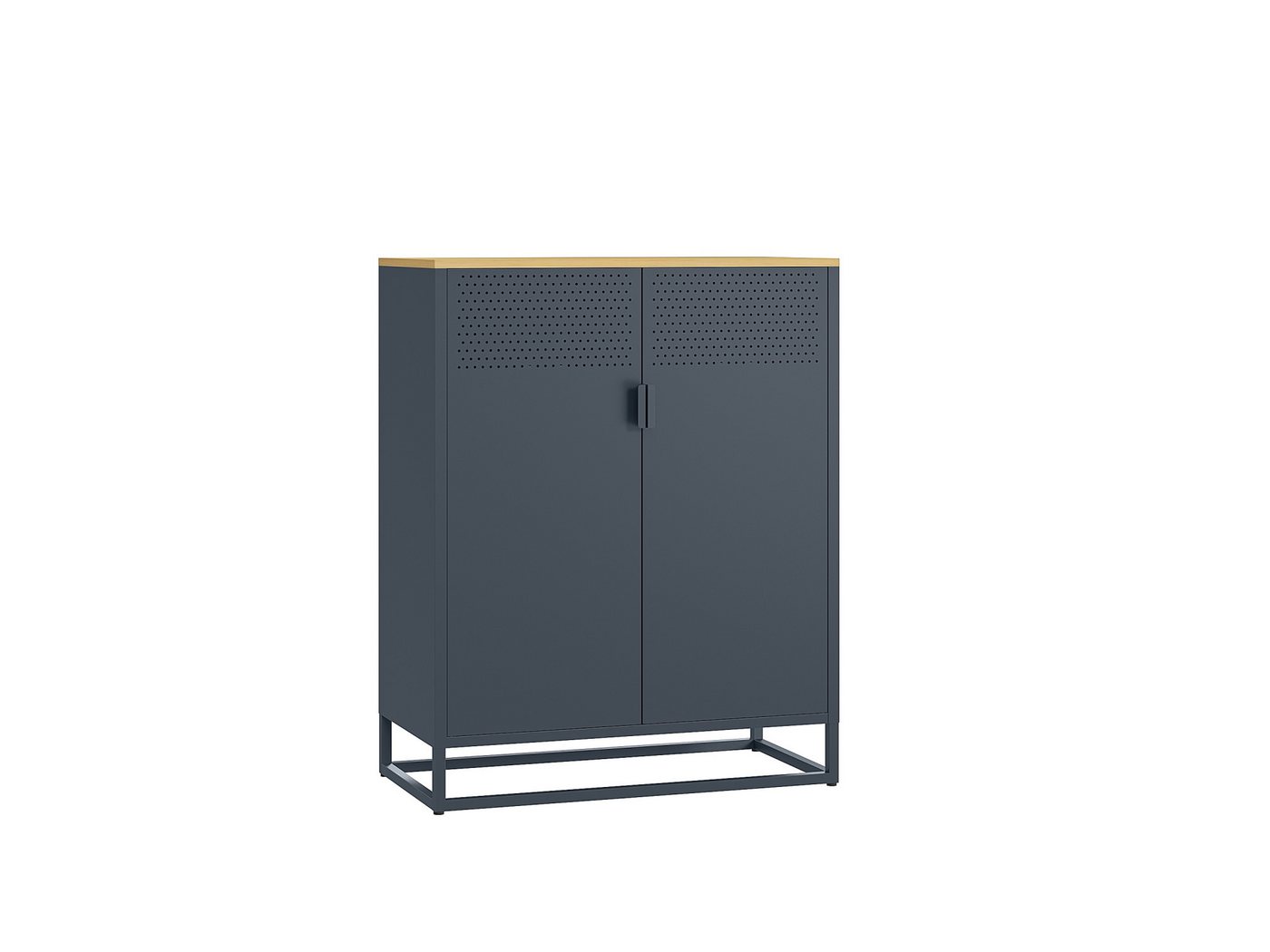 skølm. Hochkommode Izar, Anthrazit mit MDF Ablagefläche, höhenverstellbare Einlegeböden skølm. Hochkommode Izar, Anthrazit mit MDF Ablagefläche, höhenverstellbare Einlegeböden von skølm.