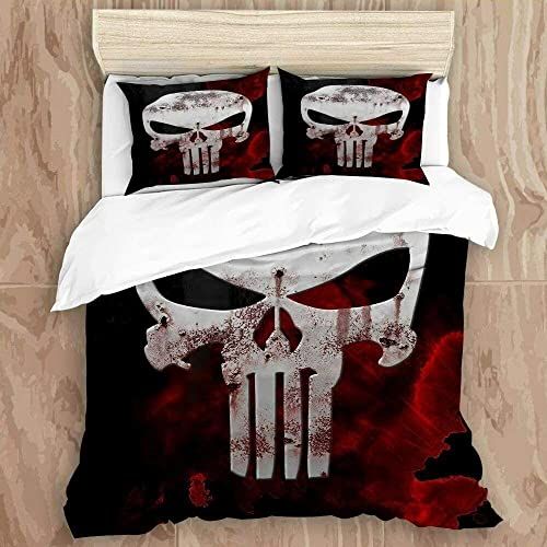 skopers Bettwäsche,Bettbezug Set, 3D Drucken - Bestrafer - Bettbezug Weiche Flauschige Bettbezüge mit Reißverschluss 200X200 skopers Bettwäsche,Bettbezug Set, 3D Drucken - Bestrafer - Bettbezug Weiche Flauschige Bettbezüge mit Reißverschluss 200X200 von skopers