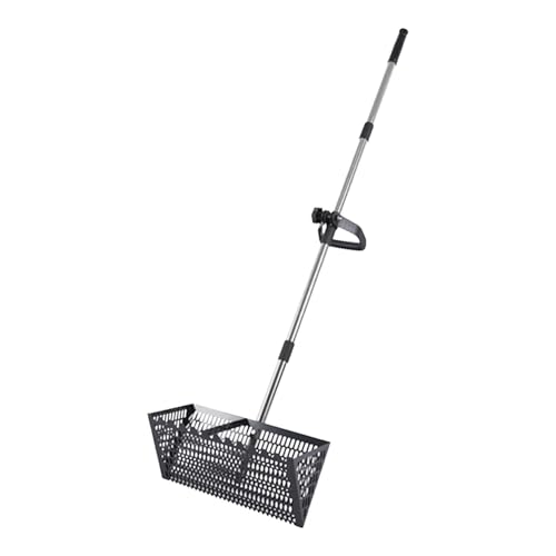 Skyrabbiter Generisch Sandflohharke Groß Edelstahl Strandsand Sieb mit 141cm Langem Griff und 40x18cm Korb, Stumpfzahn-Design, Faltbarer Sandflöhefänger für Reisen, Abnehmbarer Strand-Sandsieb (A) Skyrabbiter Generisch Sandflohharke Groß Edelstahl Strandsand Sieb mit 141cm Langem Griff und 40x18cm Korb, Stumpfzahn-Design, Faltbarer Sandflöhefänger für Reisen, Abnehmbarer Strand-Sandsieb (A) von skyrabbiter