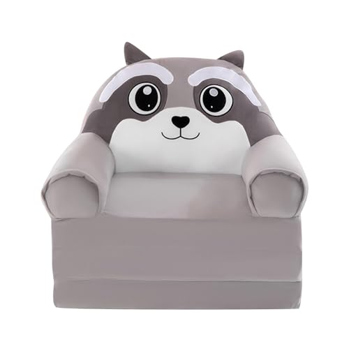 skyrabbiter Kinder Faltbarer Sessel, Faltbarer Kleinkindersessel, Liege für 1–3-jährige Kinder, süßes klappbares Schlafsofa, Couch-Sessel für Spielzimmer, Schlafzimmer (Nur Sofabezüge) (C) von skyrabbiter