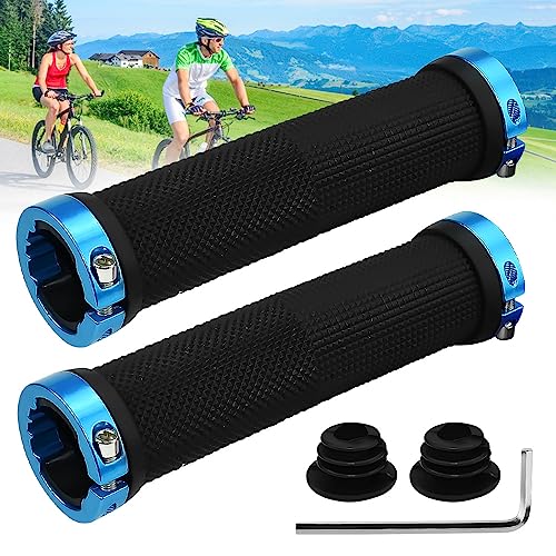 skytowards 1 Paar Lenkergriffe Fahrrad Griffe Gummi Fahrradgriffe Ergonomisch Fahrrad Handgriffe Fahrradlenkergriffe Gummigriffe Fahrradhandgriffe für Mountainbike Rennrad von skytowards