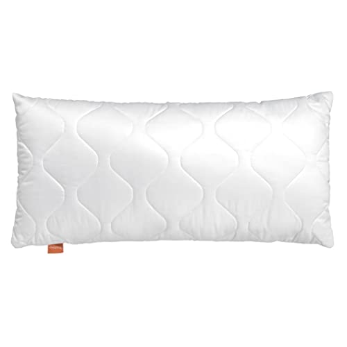 sleepling 2er Set Komfort 100 Kopfkissen, Zierkissen, Sofakissen, 40 x 60 cm, Ökotex, waschbar bis 60 Grad, Made in EU, Füllmengengarantie, Größengarantie, weiß sleepling 2er Set Komfort 100 Kopfkissen, Zierkissen, Sofakissen, 40 x 60 cm, Ökotex, waschbar bis 60 Grad, Made in EU, Füllmengengarantie, Größengarantie, weiß von sleepling