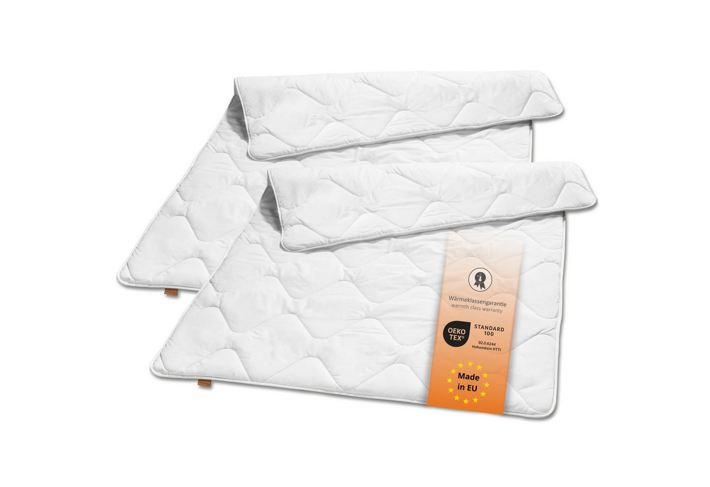 sleepling Microfaserbettdecke Basic 100, Füllung: 100% Polyester, Bezug: 100% Polyester, in 135x200 cm, 155x220 cm und Weitere, Allergiker geeignet, Made in EU sleepling Microfaserbettdecke Basic 100, Füllung: 100% Polyester, Bezug: 100% Polyester, in 135x200 cm, 155x220 cm und Weitere, Allergiker geeignet, Made in EU von sleepling