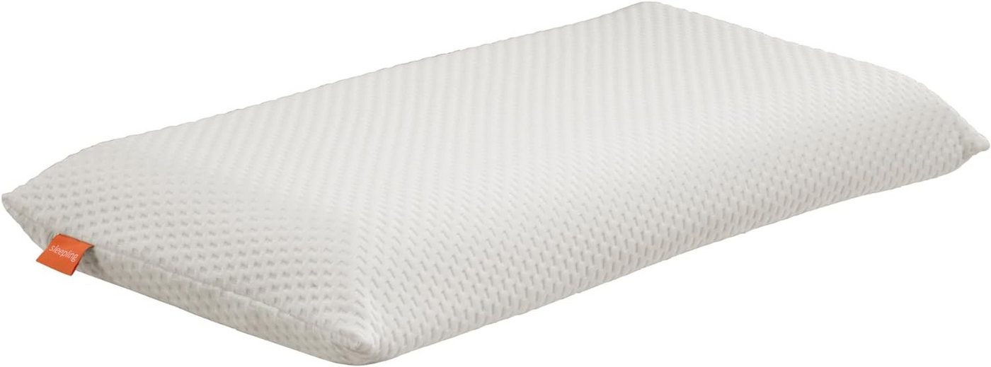 Nackenstützkissen orthopädisches Viscokissen, sleepling, Seitenschläfer, Rückenschläfer, höhenverstellbares viscoelastisches Kopfkissen, Memory Foam, waschbar von sleepling