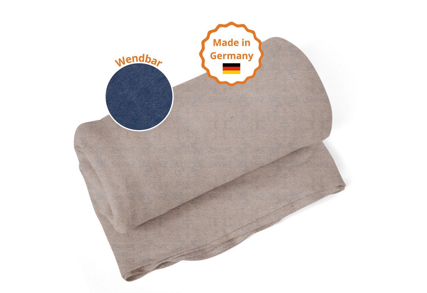 Wohndecke Kuscheldecke, sleepling, wärmeisolierend, temperaturregulierend und feuchtigkeitsabsorbierend von sleepling