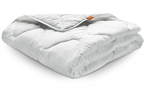 sleepling Bettdecke 140x200 cm, Ganzjahresdecke 140 x 200, Decke Made in EU, Ökotex 100, Waschbar 60 Grad, Steppdecke 100% feine Mikrofaser, Basic 100 sleepling Bettdecke 140x200 cm, Ganzjahresdecke 140 x 200, Decke Made in EU, Ökotex 100, Waschbar 60 Grad, Steppdecke 100% feine Mikrofaser, Basic 100 von sleepling