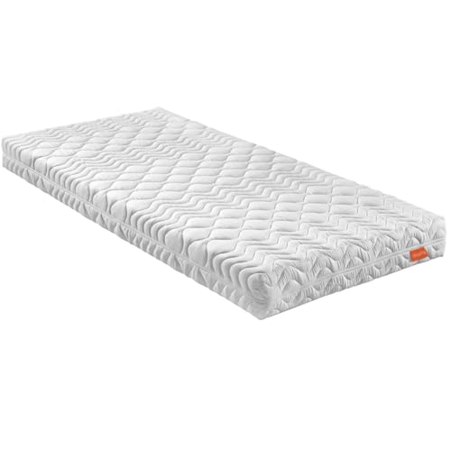 sleepling 7 -Zonen Kaltschaummatratze 140 x 200 x 15 cm Bodyprotect 500, Wende Matratze mit Duo Härtegrad 2 & 3, Made in EU, Waschbar 60 Grad, Ökotex 100 von sleepling