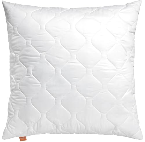 sleepling Basic 100 Kopfkissen, 60 x 70 cm, Ökotex, waschbar bis 60 Grad, Made in EU, Füllmengengarantie, Größengarantie, weiß von sleepling