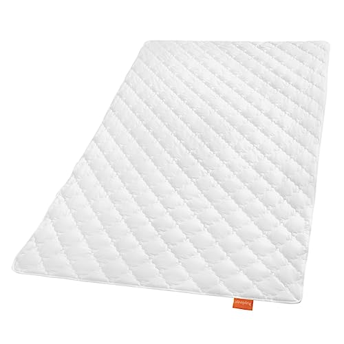 sleepling Bettdecke Bambus 135 x 200 cm, Sommerdecke, Bezug 100% Baumwolle versteppt mit 100% Viskose (Bambus-Zellstoff), 360 gr. Füllgewicht, Ökotex, waschbar, weiß von sleepling