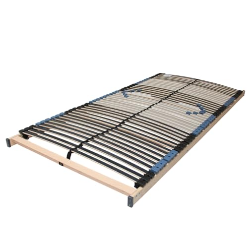 sleepling Lattenrost Premium bis 180kg DIY, 42 Leisten inkl. Mittelzonenverstellung, Becken-Komfort-System, Schulter Entlastungs-System, TÜV Süd GS-geprüft, 80 x 200 cm von sleepling