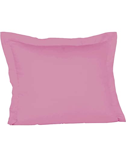 sleepling Satin Kissenbezug, Kissenhülle aus 100% seidig weicher Baumwolle, Bezug Kissen Kopfkissen, 60 Grad, Ökotex 100, Made in EU, 35 x 40 cm, pink von sleepling