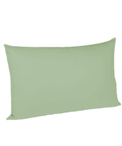 sleepling Satin Kissenbezug, Kissenhülle aus 100% seidig weicher Baumwolle, Bezug Kissen Kopfkissen, 60 Grad, Ökotex 100, Made in EU, 50 x 70 cm, jadegrün sleepling Satin Kissenbezug, Kissenhülle aus 100% seidig weicher Baumwolle, Bezug Kissen Kopfkissen, 60 Grad, Ökotex 100, Made in EU, 50 x 70 cm, jadegrün von sleepling