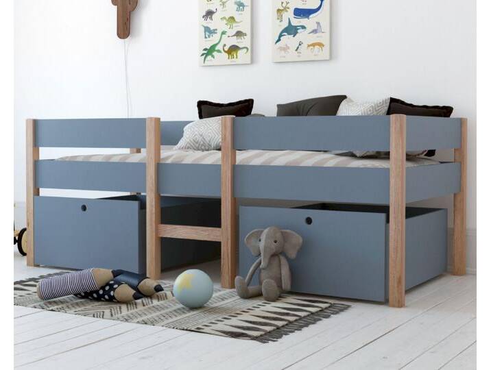 BLN Kids »Alto« Kinderbett blau, natur BLN Kids »Alto« Kinderbett blau, natur von slewo