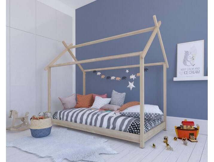 BLN Kids »Bivouac« Kinderbett Bivouac Kinderbett / 90x200 cm / natur BLN Kids »Bivouac« Kinderbett Bivouac Kinderbett / 90x200 cm / natur von slewo
